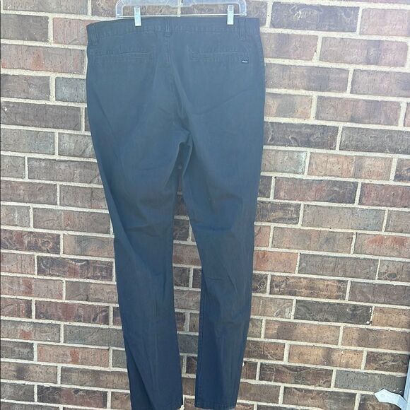 RVCA Men's Nature X Industry Black Casual Dress Pants Slacks 36 - Picture 10 of 15